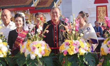 วันที่ 28 ธันวาคม 2568 เวลา 15.30 น. นายโกมุท ทีฆธนานนท์ นายกเทศมนตรีนครสกลนคร ร่วมพิธีเปิดงานนมัสการพระองค์พระธาตุเชิงชุม และหลวงพ่อพระองค์แสน ประจำปี 2569 ปีที่ 74